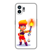 Чехол (ТПУ) с героями Бравл Старс на Huawei Pura 70 (Пенни)