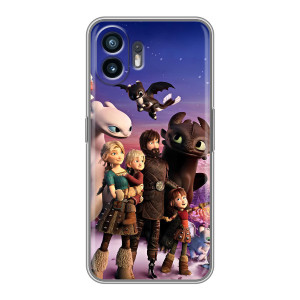 Чехол дракон Беззубик для Huawei Pura 70 – Герои дракона