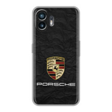 Чохол з авто Порше для Huawei Pura 70 – Лого Порше