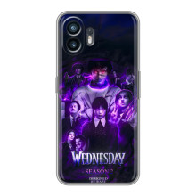 Чохол з дизайном Венздей 2 на Huawei Pura 70 (Венздей 2)