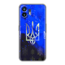 Чохол з українським гербом на Huawei Pura 70 – Герби на синьому