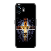 Чехлы для Гуавей Пура 70 (Крест Иисуса) (Иисус Лев)