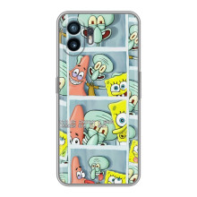 Силиконовый чехол Спанч Боб на Гуавей Пура 70 (Фото-БоБ)