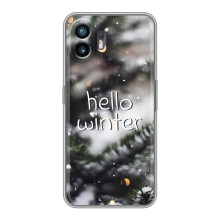 Новорічні, Святкові Чохли для Huawei Pura 70 - 2024 год (Hello winter)