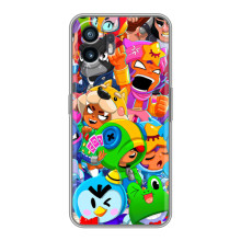 Силиконовый Чехол на Huawei Pura 70 с картинкой Brawl Stars (Brawl-Stars)