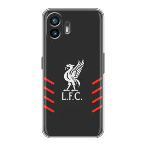 Силиконовые Чехлы принт Футбол на Huawei Pura 70 – Эмблема Liverpool