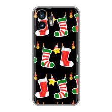 Силиконовый бампер на рождество для Huawei Pura 70 (Рождественские подарки)