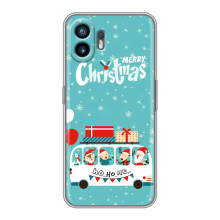 Силиконовый бампер на рождество для Huawei Pura 70 (Рождественское настроение)