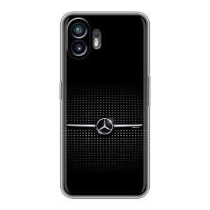 Силиконовый бампер с картинкой машины на Huawei Pura 70 (Mercedes)