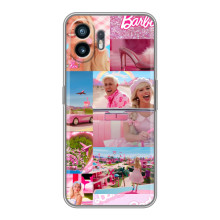 Силиконовый Чехол Барби Фильм на Huawei Pura 70 (Барби стиль)