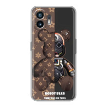 Силиконовый чехол для Huawei Pura 70 (Медмедь Луи Виттон)