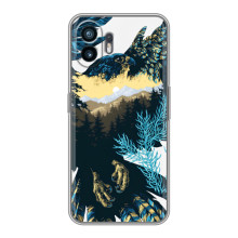 Силиконовый чехол с птичкой на Huawei Pura 70 (Яркий Орел)