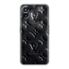 Текстурный Чехол Louis Vuitton для Гуавей Пура 70 (Черный ЛВ)