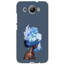 Чехлы (ART) Цветы на Huawei Y3 2017 (VPrint) (Квіти на голові)