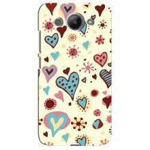 Чехлы для любимой на Хуавей У3 2017 (VPrint) (Сердечки)