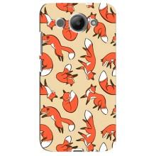 Чехлы с картинкой Лисички для Huawei Y3 2017 (VPrint) (Лисички)