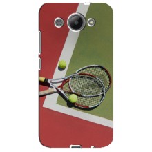 Чехлы с принтом Спортивная тематика для Huawei Y3 2017 – Ракетки теннис