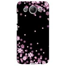 Чохол для Хуавей У3 2017 - з принтом (Дизайнерські) (AlphaPrint) (Квіти маленькі)