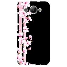 Чохол для Хуавей У3 2017 - з принтом (Дизайнерські) (AlphaPrint) (Квіточки)