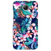 Чохол для Хуавей У3 2017 - з принтом (Дизайнерські) (AlphaPrint) (Мальовничі квіти)