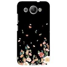 Чохол для Хуавей У3 2017 - з принтом (Дизайнерські) (AlphaPrint) (Маленькі квіти)