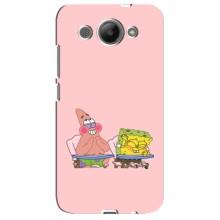 Чохол Губка Боб для Хуавей У3 2017 – За партою