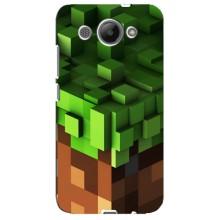 Чехол Майнкрафт на Huawei Y3 2017 (AlphaPrint) Minecraft (текстура Майнкрафт)