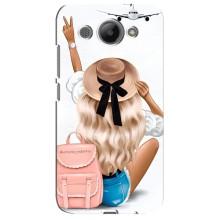 Чехол с печатью для Huawei Y3 2017 - (Мода) (AlphaPrint) (Путешествие)