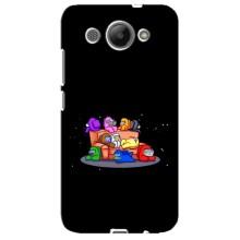 Чехол Амонг Ас для Huawei Y3 2017 (AlphaPrint) (Амонг-ас)