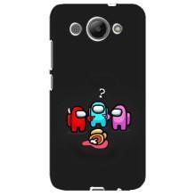 Чехол Амонг Ас для Huawei Y3 2017 (AlphaPrint) (Импостер)