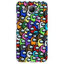 Чехол Амонг Ас для Huawei Y3 2017 (AlphaPrint) (Убит)