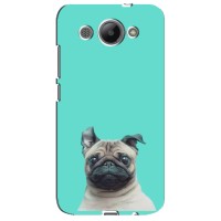 Бампер для Huawei Y3 2017 с картинкой "Песики" – Собака Мопс