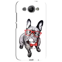 Бампер для Huawei Y3 2017 с картинкой "Песики" – В очках
