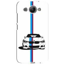 Чехол для Хуавей У3 2017 - с принтом БМВ (AlphaPrint) (Машина БМВ)
