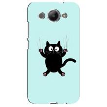 Чохол з принтом для Huawei Y3 2017 (AlphaPrint) Модні коти (Падаючий кіт)