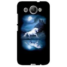 Чехол для Хуавей У3 2017 - (Единорожки - Новинки) (AlphaPrint) (Единорог)