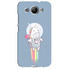 Чохол Unicorn на Huawei Y3 2017 (Єдинорог космонавт)