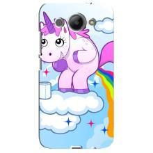 Чохол Unicorn на Huawei Y3 2017 (Веселка Єдиноріга)