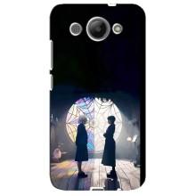 Чехлы Венсдей на Huawei Y3 2017 Уэнсдей (AlphaPrint) (Уэнздей и Инид)