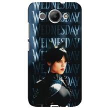 Чехлы Венсдей на Huawei Y3 2017 Уэнсдей (AlphaPrint) (Уэнздей кошка)