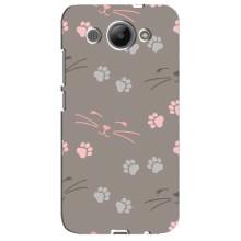 Чохол з малюнком кіт на Huawei Y3 2017 – Лапи і вуса