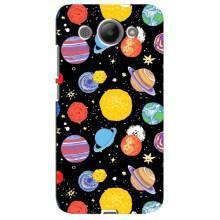 Космические Чехлы для Хуавей У3 2017 (VPrint) (Рисованные планеты)