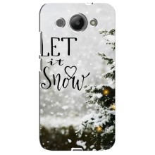 Новорічні, Святкові Чохли для Huawei Y3 2017 - 2024 год (Let it snow)