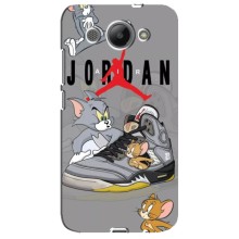 Силиконовый Чехол Nike Air Jordan на Хуавей У3 (2017) (Air Jordan)