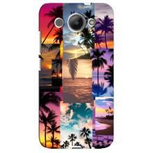 Силиконовый чехол с КАРТИНКАМИ лето для Huawei Y3 2017 (AlphaPrint) (Летний отпуск)