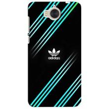 Чехлы Адидас для Huawei Y5-2017, MYA (AlphaPrint) (Адидас с полосами)