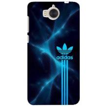 Чехлы Адидас для Huawei Y5-2017, MYA (AlphaPrint) (Синий Адидас)