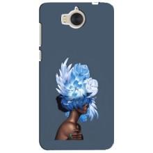 Чехлы (ART) Цветы на Huawei Y5-2017, MYA (VPrint) (Цветы на голове)