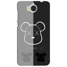 Чехлы для Huawei Y5-2017, MYA - Bearbrick Louis Vuitton (PREMIUMPrint) (БеарБрик глаза)