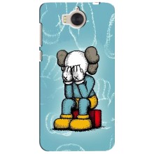 Чехлы для Huawei Y5-2017, MYA - Bearbrick Louis Vuitton (PREMIUMPrint) (Плач Bearbrick)